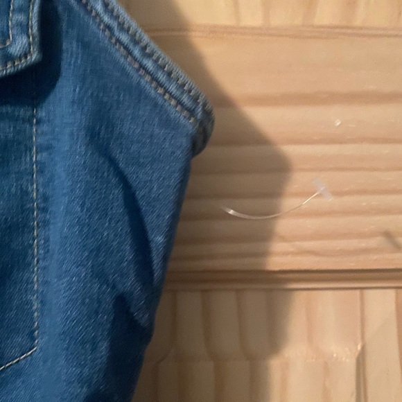 Free People Stretch Denim Mini Size 12 New with no tag - Picture 3 of 4